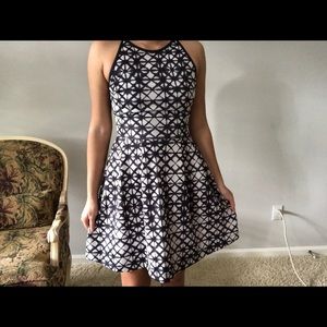 Tie dye skater dress